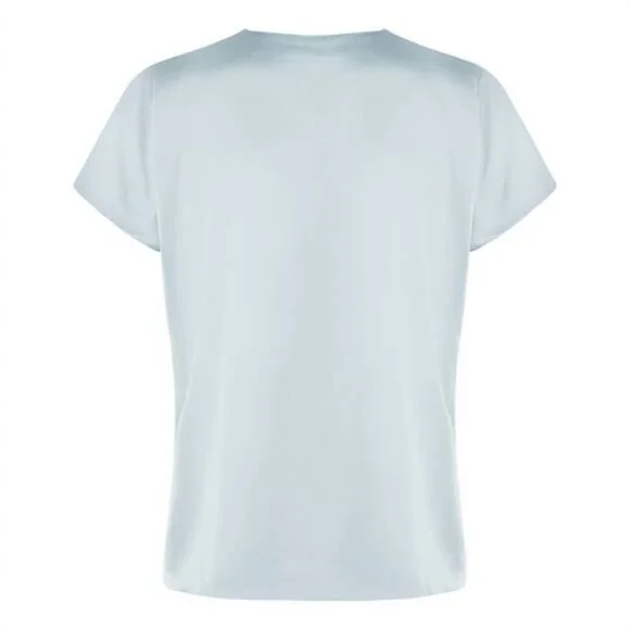 women's vera blouse in semi rich sky - Picture 2 of 2